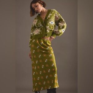 NWT Never Fully Dressed Eye Dorris Midi Skirt